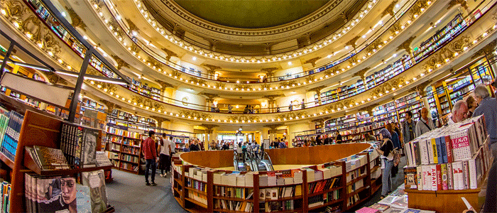 Destinasi Populer Di Argentina El Ateneo Grand Splendid