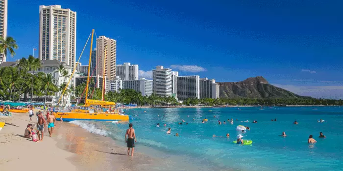 Wakiki Hawaii, Amerika-Terkenal Wisata Terbaik di Dunia