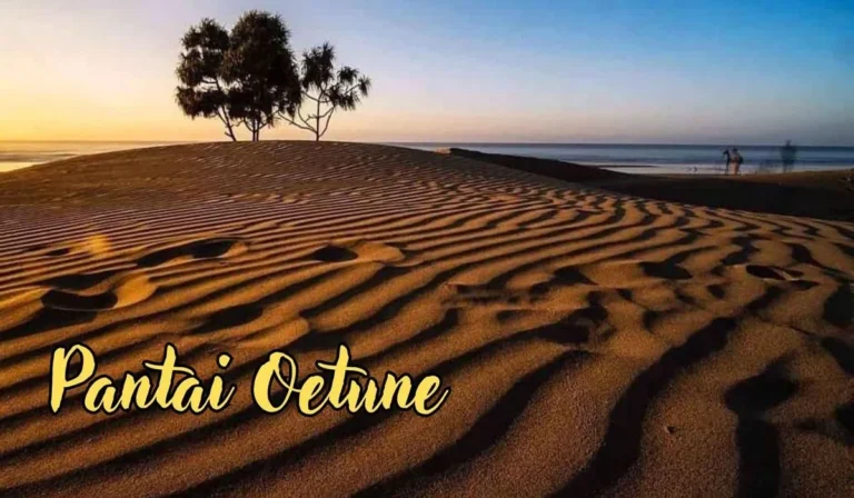 Serunya Liburan Santai di Pantai Oetune yang Bikin Betah