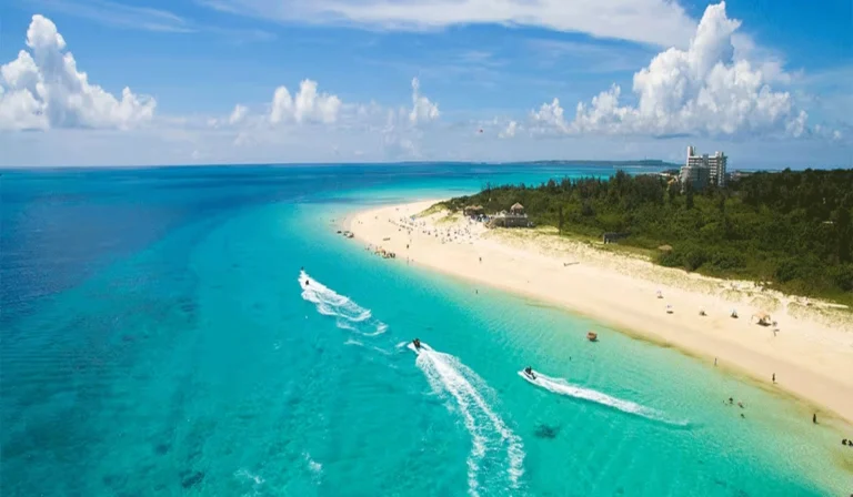Pantai Yonaha Maehama Jepang, Surga Pasir Putih Dan Laut Biru Di Miyakojima