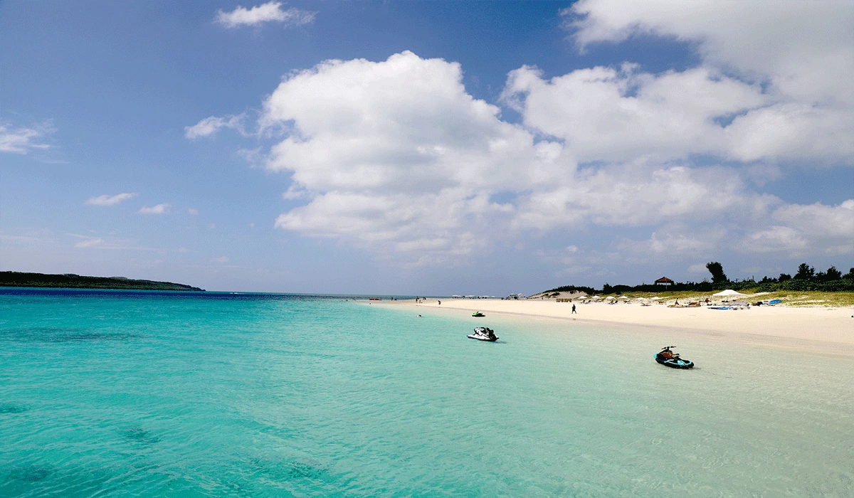Pantai Yonaha Maehama Jepang, Surga Pasir Putih Dan Laut Biru Di Miyakojima