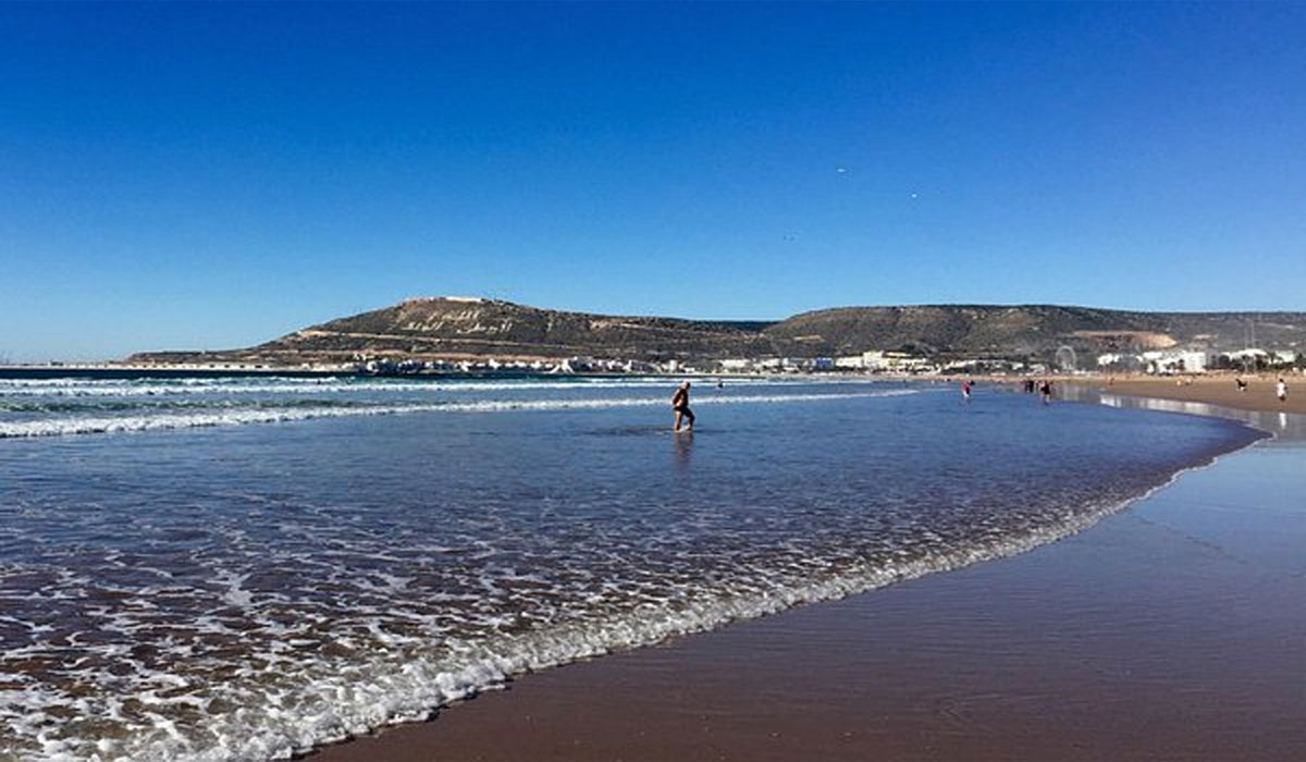 Gak Nyangka! Keindahan Pantai Agadir Beach di Afrika Ini Bikin Takjub